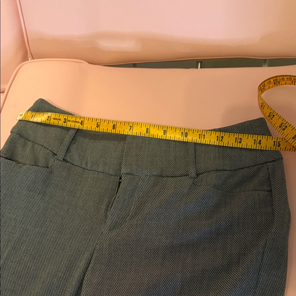 Nine West mid rise boot cut Gray Women's Pants size 0 - Picture 2 of 3